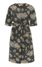 Brock Collection Belted Poplin Midi Dress
