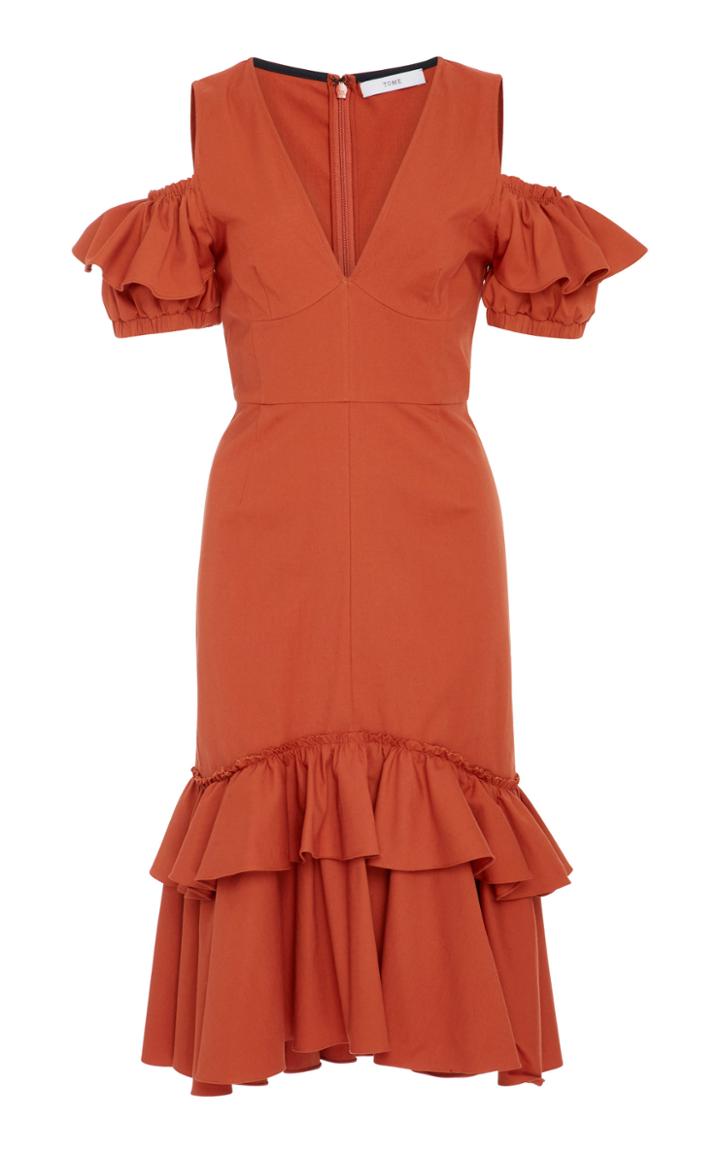 Tome Cold Shoulder Mermaid Dress