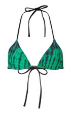 Tropic Of C Praia Printed Bikini Top