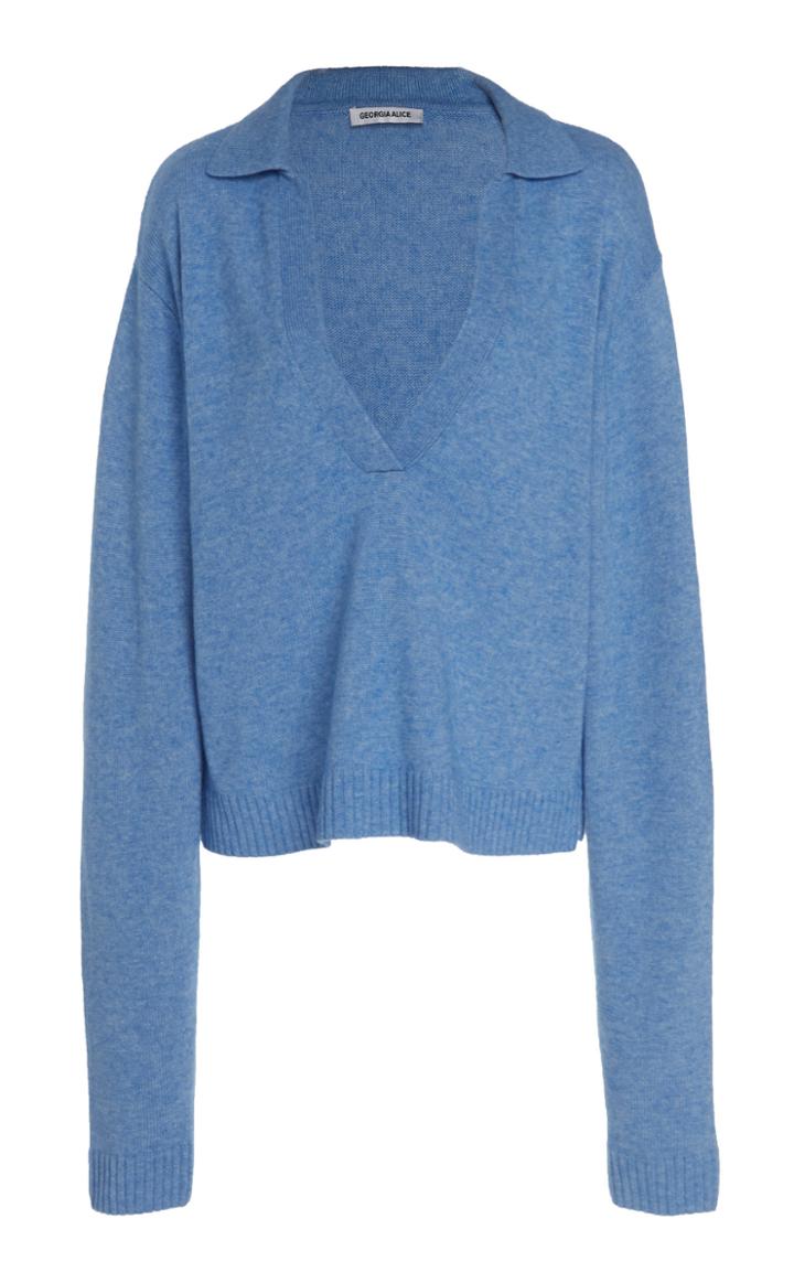 Georgia Alice Knit Polo Sweater
