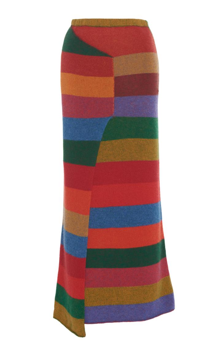 Moda Operandi The Elder Statesman Super Duper Cropped Cashmere Sweater Size: Xxs