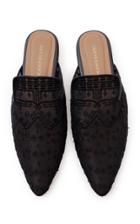 Saptodjojokartiko Black Embroidered Mule