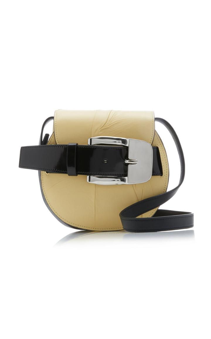 Moda Operandi Proenza Schouler Mini Buckle Pleated Leather Crossbody
