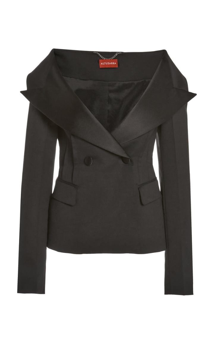 Moda Operandi Altuzarra Darlene Double-breasted Wool-blend Blazer