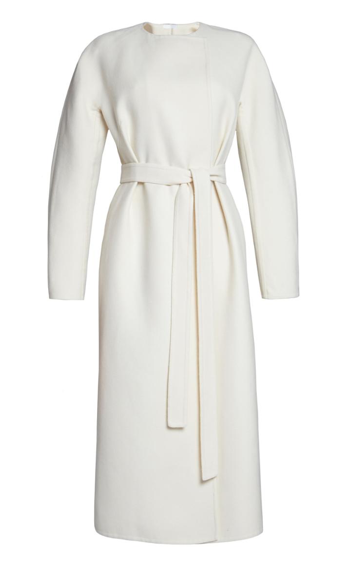 Lake Studio Full Length Wool Wrap Coat