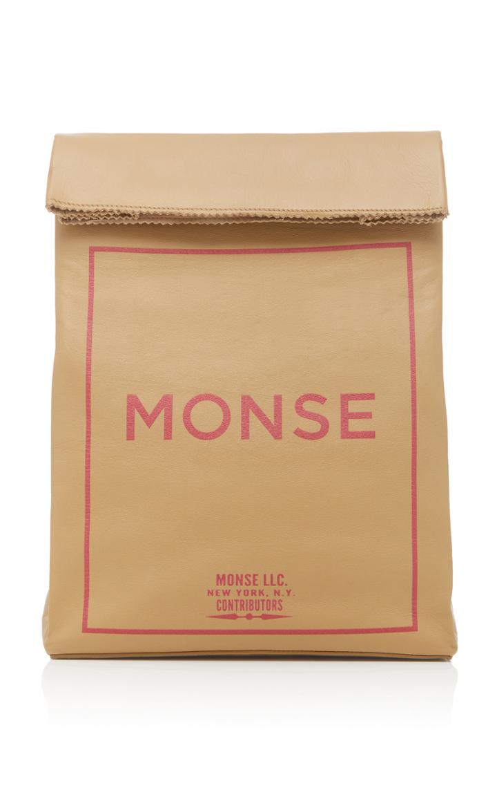 Monse Leather Flour Bag