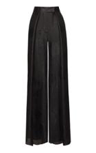 Lake Studio Black Floral Brocade Pants