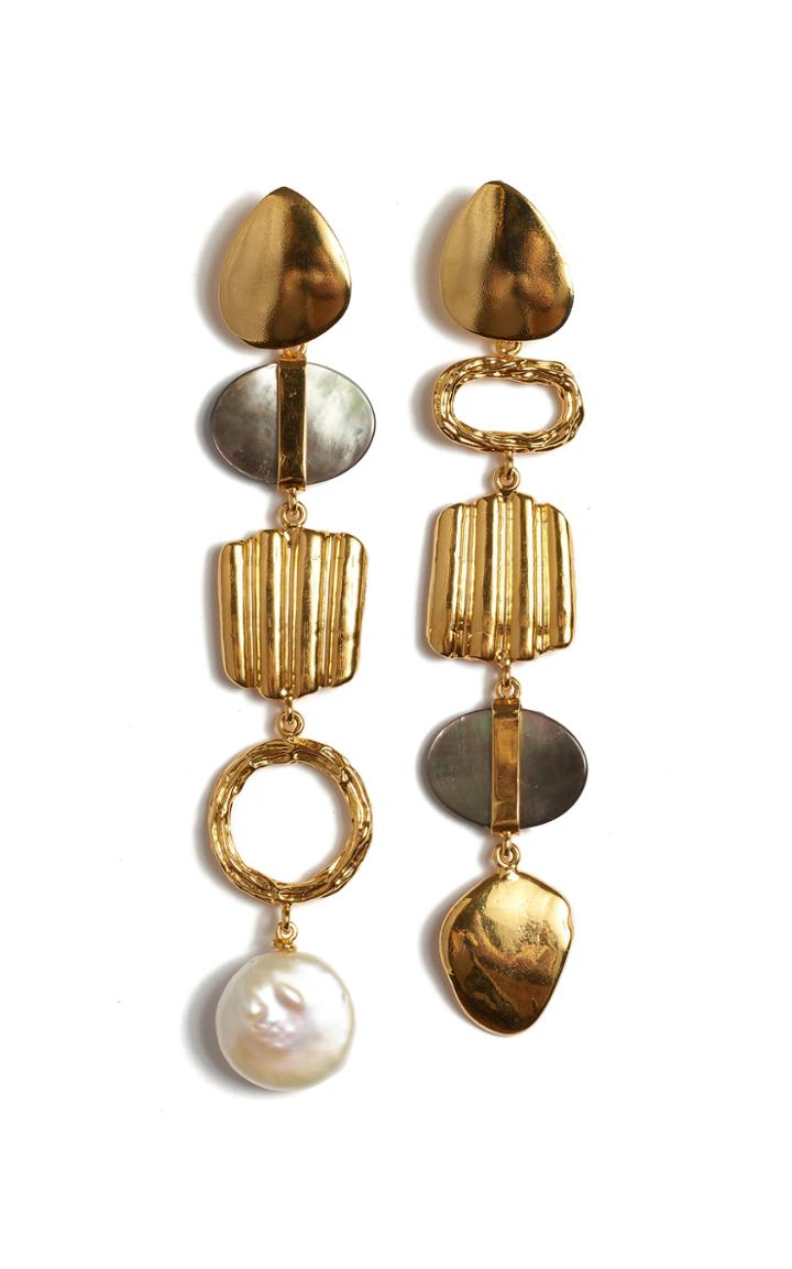 Lizzie Fortunato Treasure Hunt Earrings