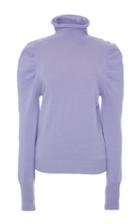Blumarine Lavender Cashmere Knit Pullover