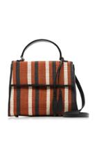 Hunting Season Viola Striped Canvas Bag