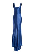 Maria Lucia Hohan Pinar Mermaid Silk Satin Maxi Dress