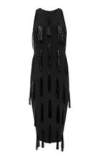 Sally Lapointe Stretch Crepe Halter Pencil Dress