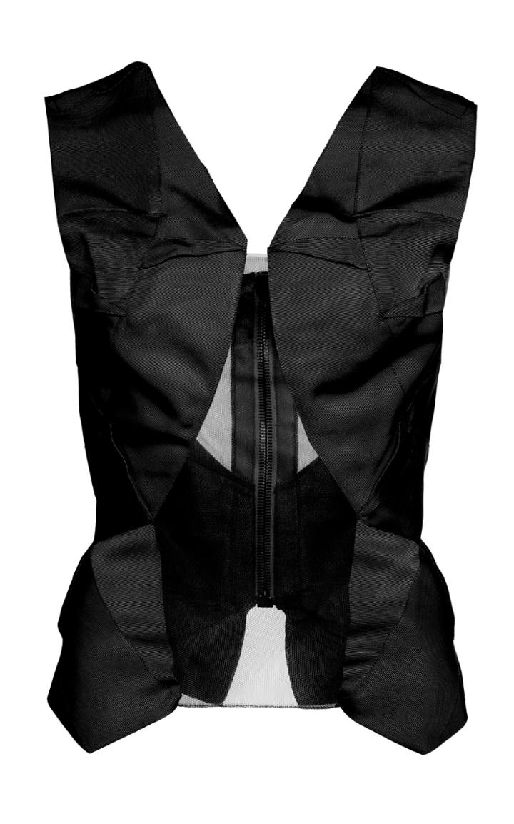 Moda Operandi Tom Ford Sheer-paneled Silk Vest