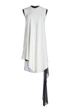 Moda Operandi Peter Do Draped Silk-blend Dress