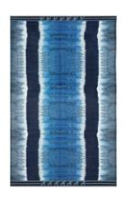 Moda Operandi Alberta Ferretti Oceanic Tie-dye Printed Logo Cotton Pareo