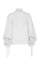 Andrew Gn Eyelet Top