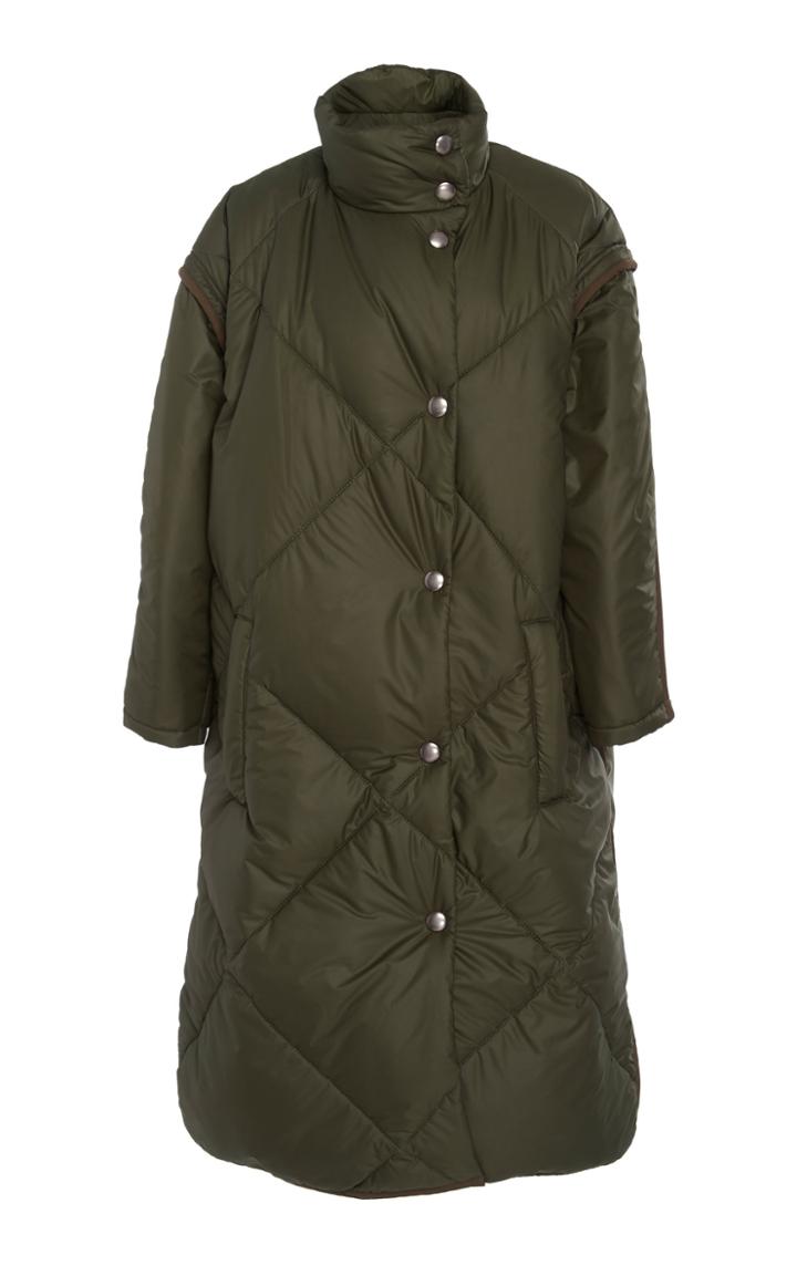 Sea Oversized Quilted Puffer Jacket