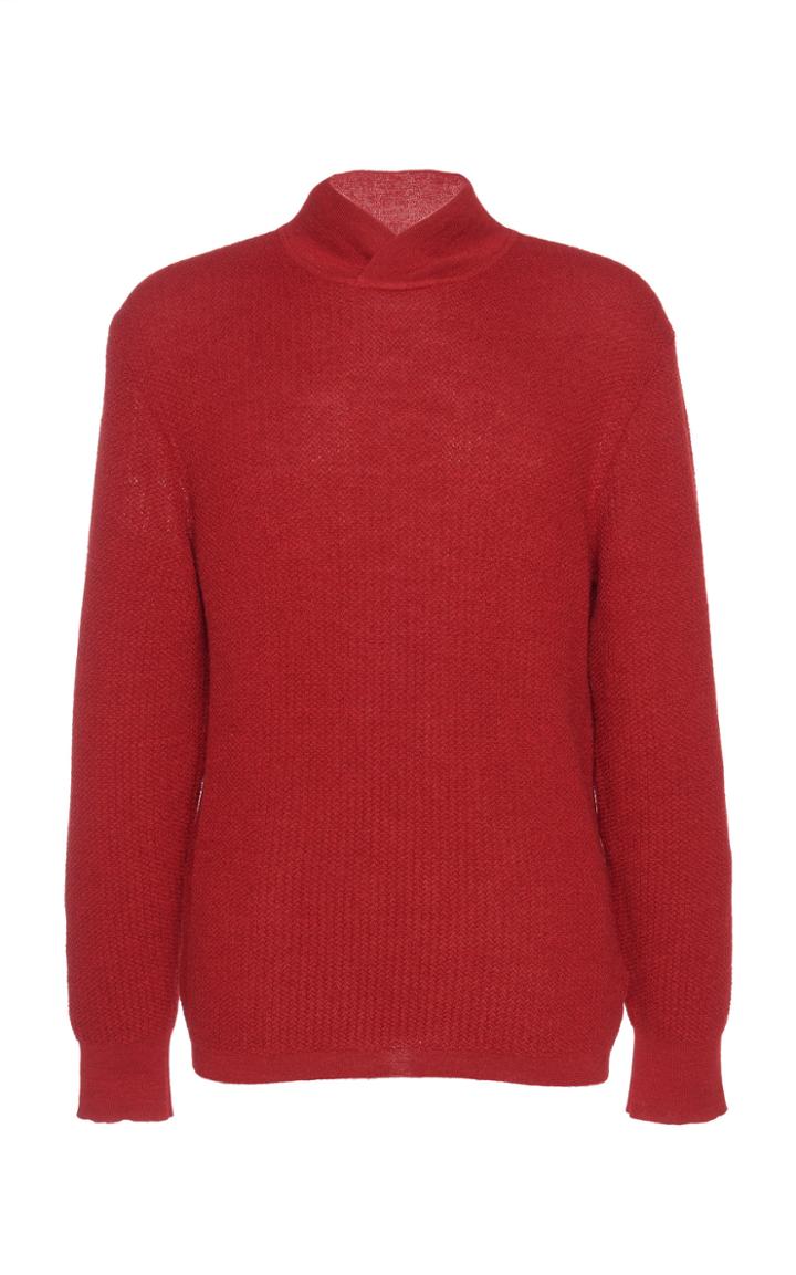 Salvatore Ferragamo Alpaca Silk Sweater