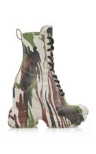 Miu Miu Tronchetti Camo Boots Size: 38