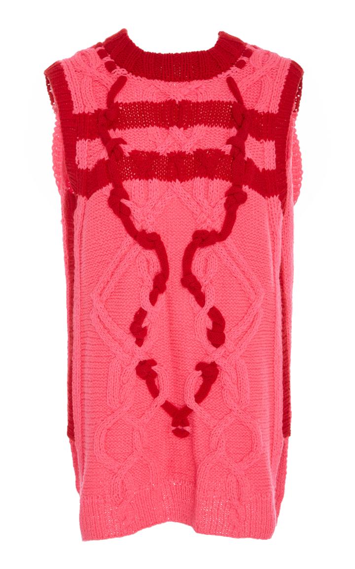 Spencer Vladimir Sleeveless Racer Sweater