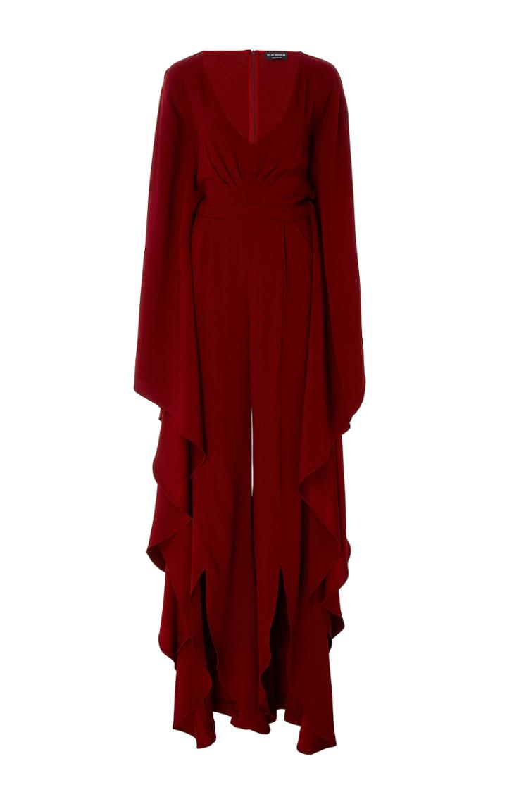 Oday Shakar Italian Crepe Caftan Jumpsuit