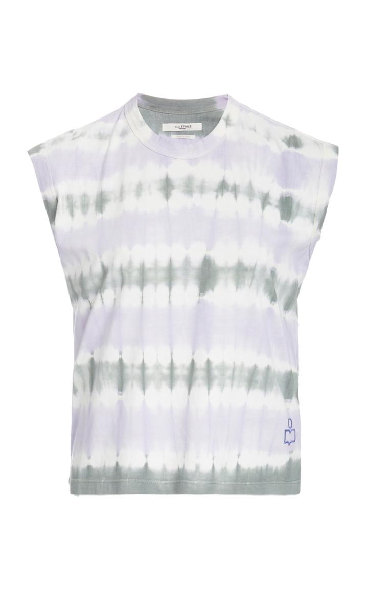 Isabel Marant Toile Anette Tie-dye Cotton Top