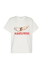 Rhude Logo-print Cotton-jersey T-shirt