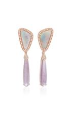 Dana Rebecca 14k White Gold Multi-stone Earrings
