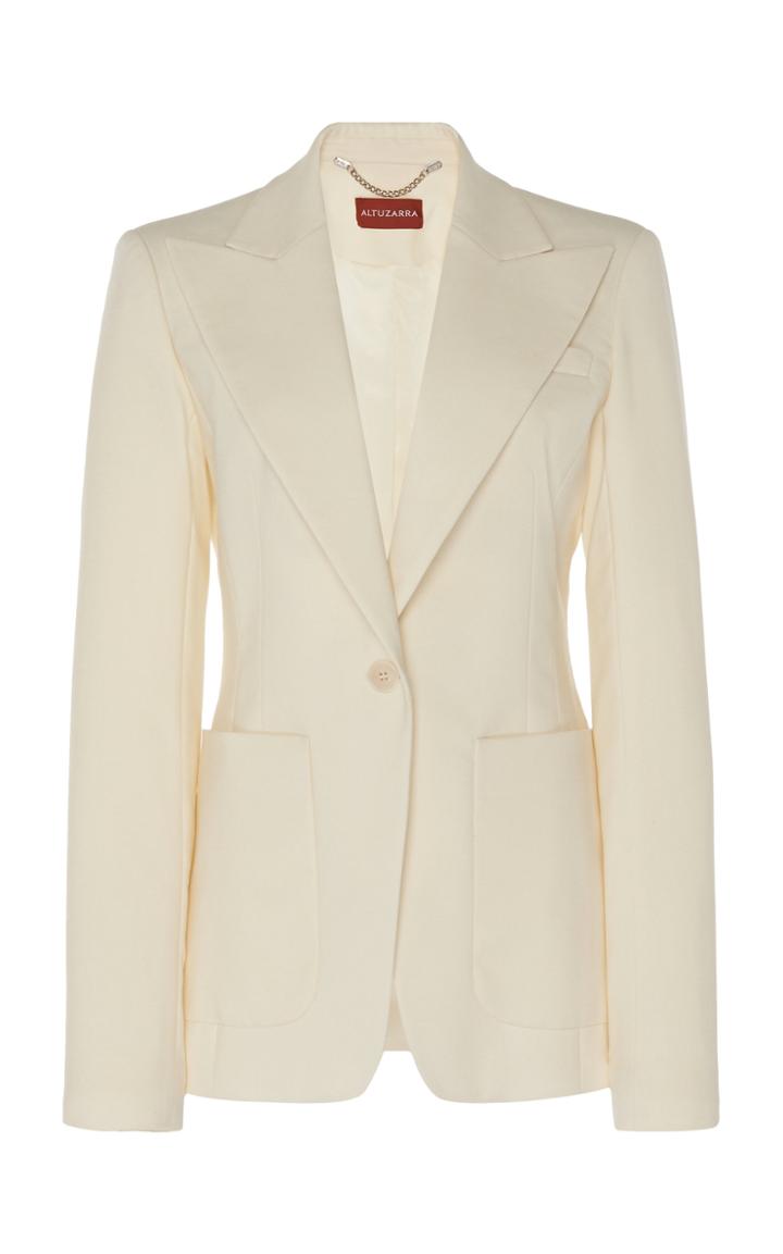 Moda Operandi Altuzarra Elford Slim Wool Blazer Size: 34