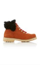 Montelliana Sequoia Suede And Fur Apres Ski Boots