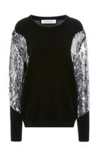 Prabal Gurung Paillete Embellished Crewneck