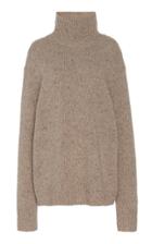 Joseph Tweed Knit Wool-blend Turtleneck Sweater