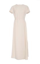 Hensely Contrast Chiffon Insert Dress