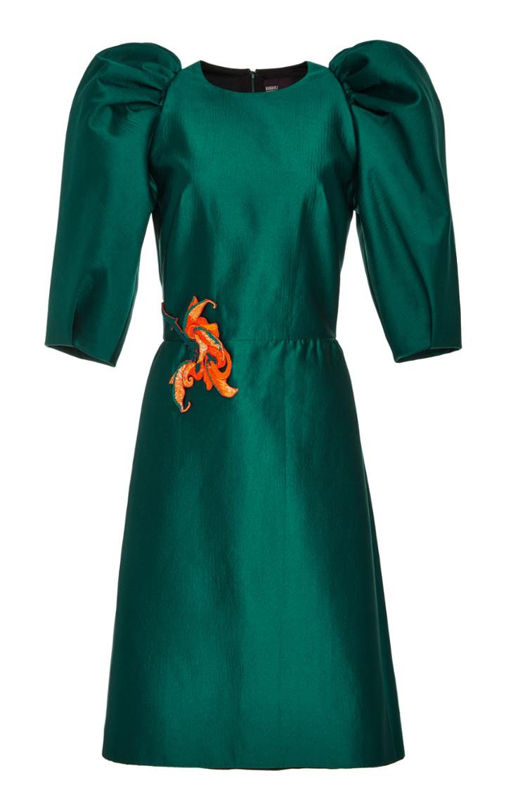 Bibhu Mohapatra Statement Sleeve Mini Dress