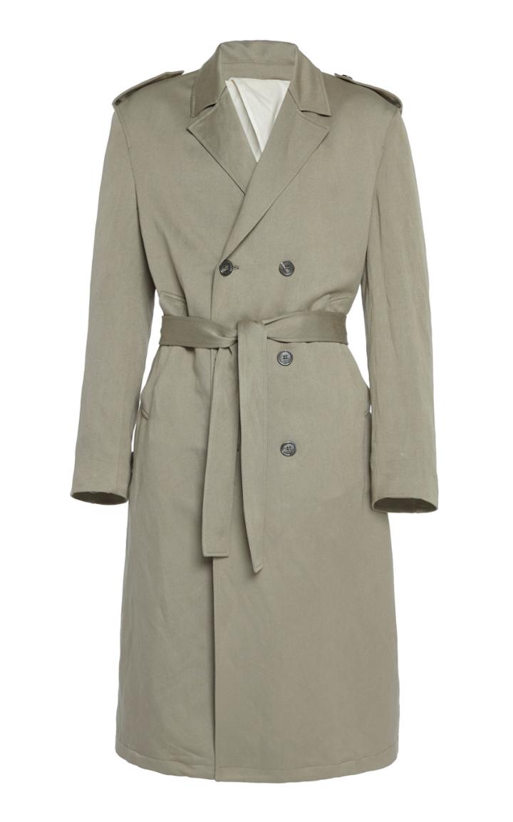 Rochas Lapel Trench Coat