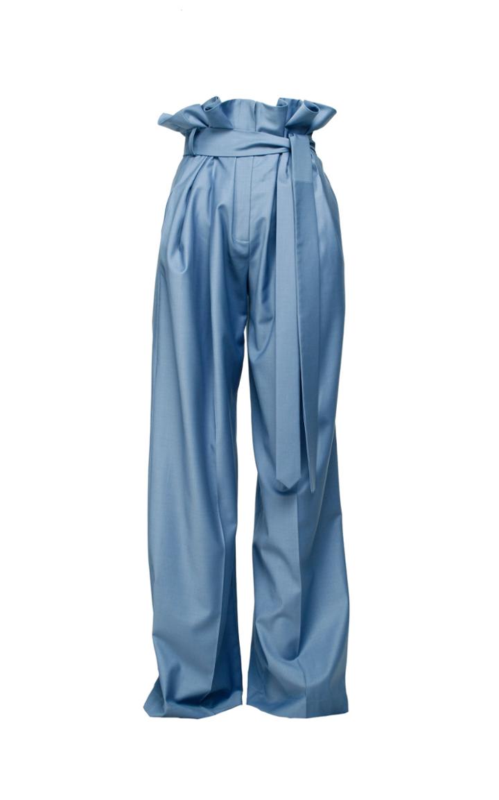 Anouki Wool Blend High-rise Trousers