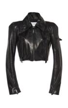 Olivier Theyskens Nasta Cropped Leather Jacket