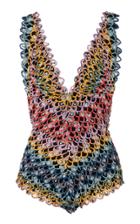 Missoni Mare Crochet-knit One-piece Swimsuit