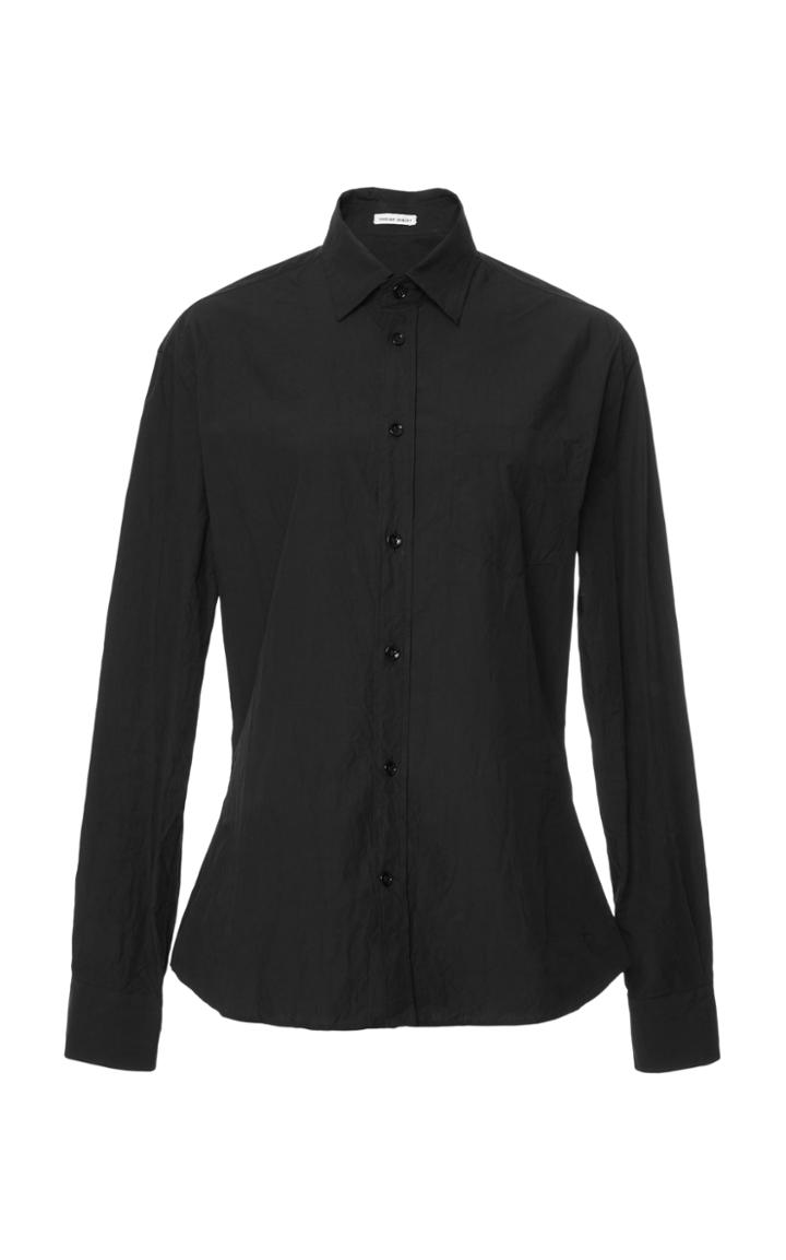 Tomas Maier Airy Poplin Cotton Button Up
