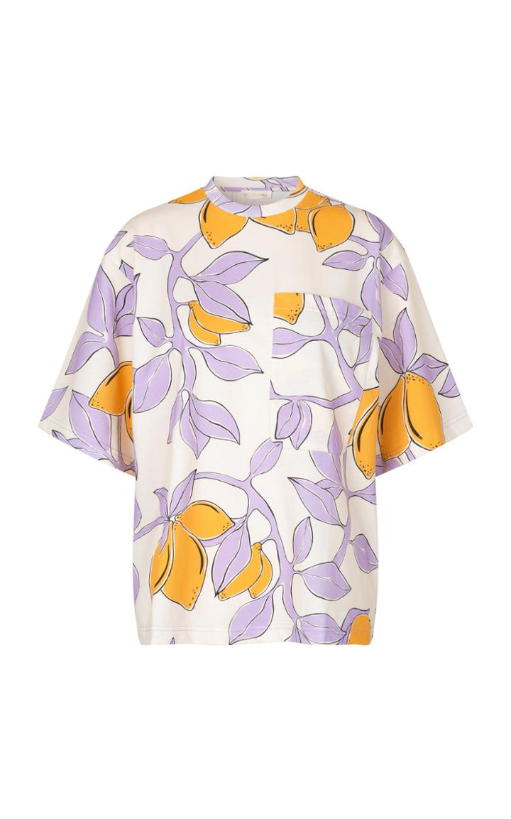 Moda Operandi Stine Goya Katalina Oversized Printed Cotton T-shirt