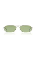 Balenciaga Round-frame Metal Sunglasses