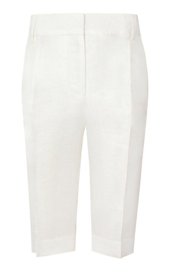 Alejandra Alonso Rojas Linen-blend Shorts