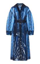 Emilia Wickstead Winslow Python-patterned Lam Coat
