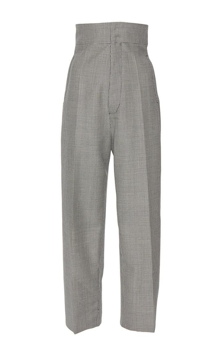 Jacquemus High Waisted Button Back Trousers