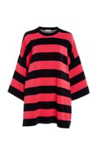 Michael Kors Collection Stripe Tunic Cotton Tee Shirt
