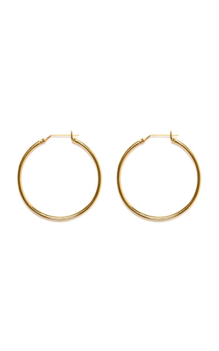 Moda Operandi Flash Jewellery Gold Doozie Hoops