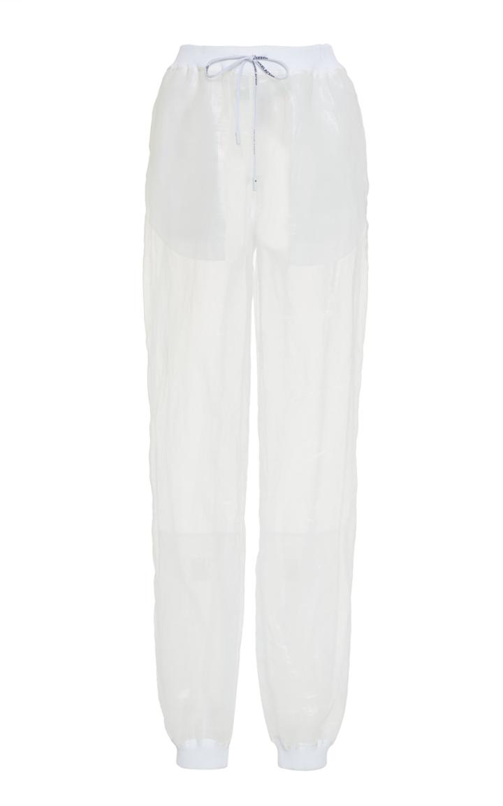 Off-white C/o Virgil Abloh High-rise Transparent Jogger Pants