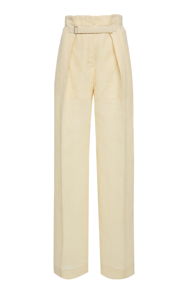 Moda Operandi Jil Sander High Waisted Front-clasp Trouser