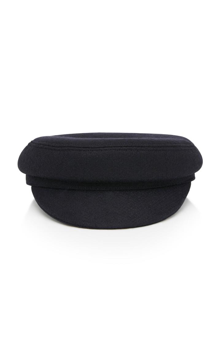 Isabel Marant Evie Wool-felt Cap Size: S