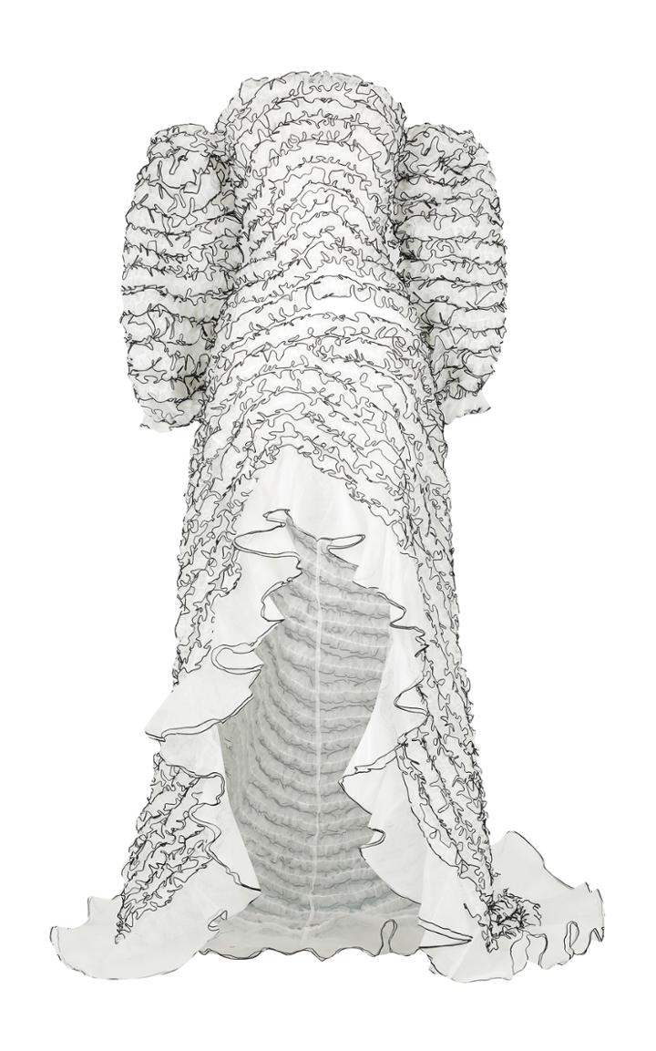 Aje Torquata Off The Shoulder Gown